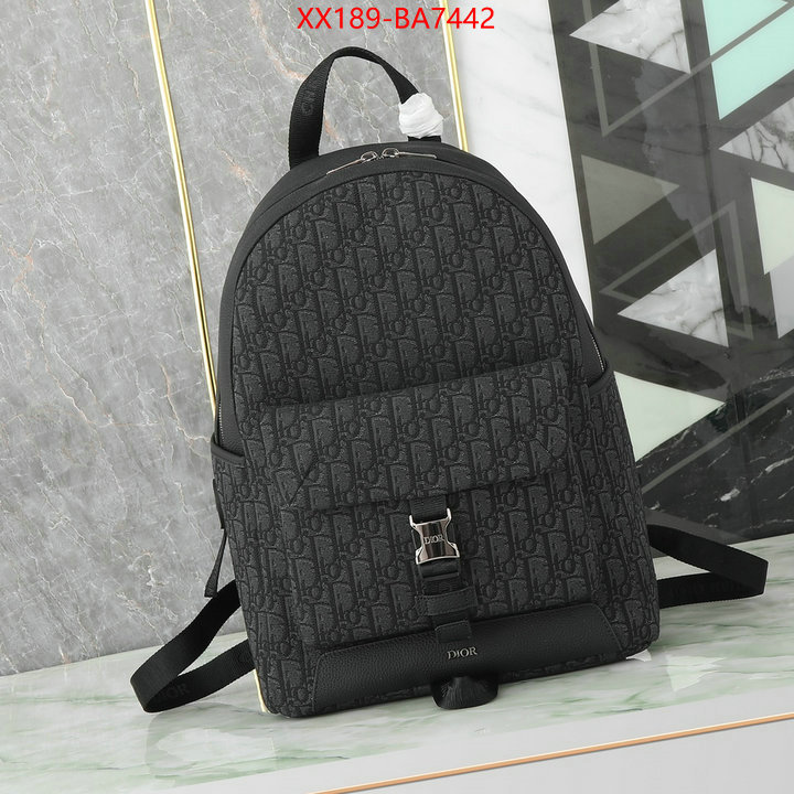 Dior Bags(TOP)-Backpack- copy aaaaa ID: BA7442 $: 189USD,