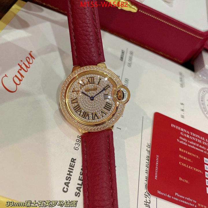 Watch(4A)-Cartier 1:1 ID: WA5482 $: 155USD