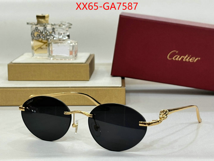 Glasses-Cartier luxury shop ID: GA7587 $: 65USD