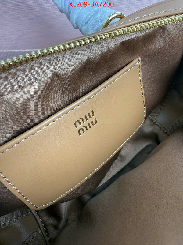 Miu Miu Bags(TOP)-Crossbody- best capucines replica ID: BA7200 $: 209USD,