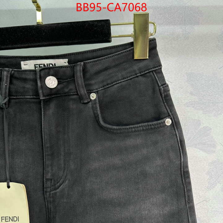 Clothing-Fendi how quality ID: CA7068 $: 95USD