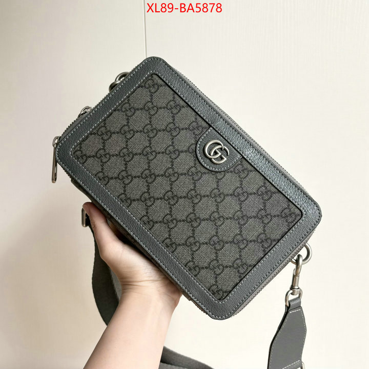 Gucci Bags(4A)-Crossbody- for sale online ID: BA5878 $: 89USD,