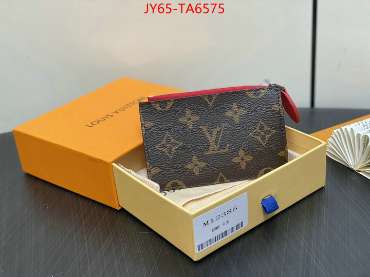 LV Bags(TOP)-Wallet luxury cheap replica ID: TA6575 $: 65USD,