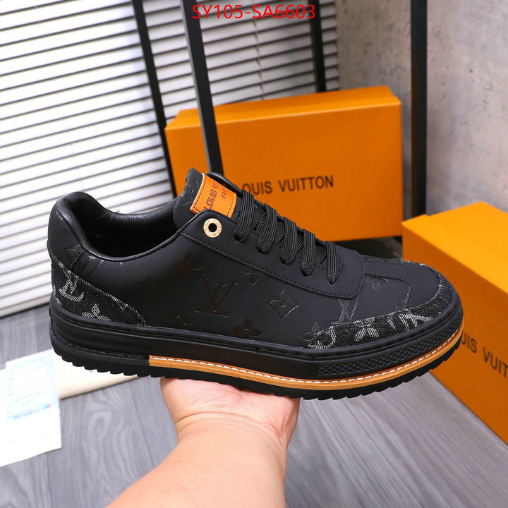 Men Shoes-LV mirror quality ID: SA6603 $: 105USD