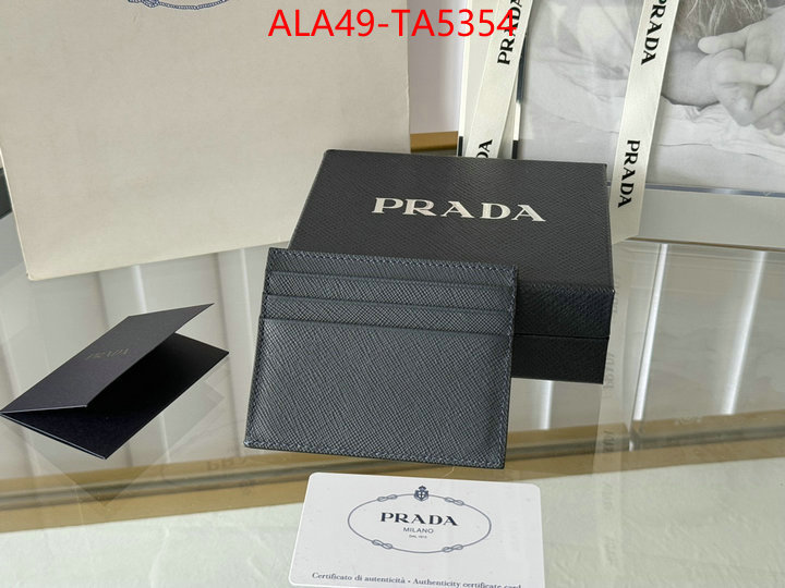 Prada Bags(TOP)-Wallet where to buy the best replica ID: TA5354 $: 49USD,