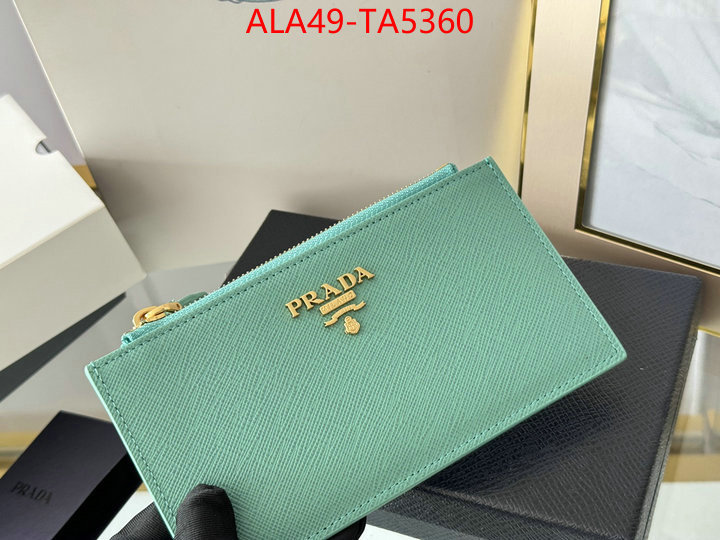 Prada Bags(TOP)-Wallet are you looking for ID: TA5360 $: 49USD,