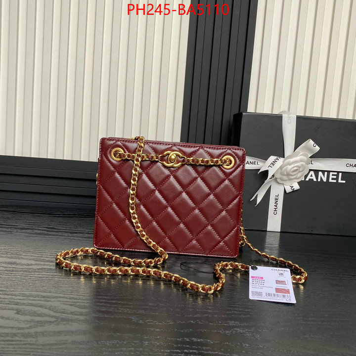 Chanel Bags(TOP)-Crossbody- top quality website ID: BA5110 $: 245USD,