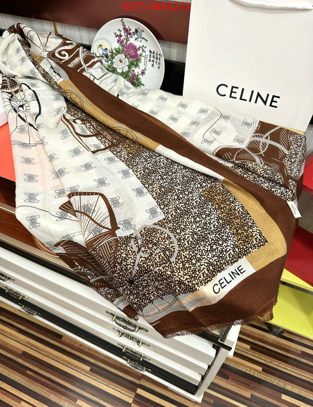 Scarf-CELINE shop the best high quality ID: MA5233 $: 75USD