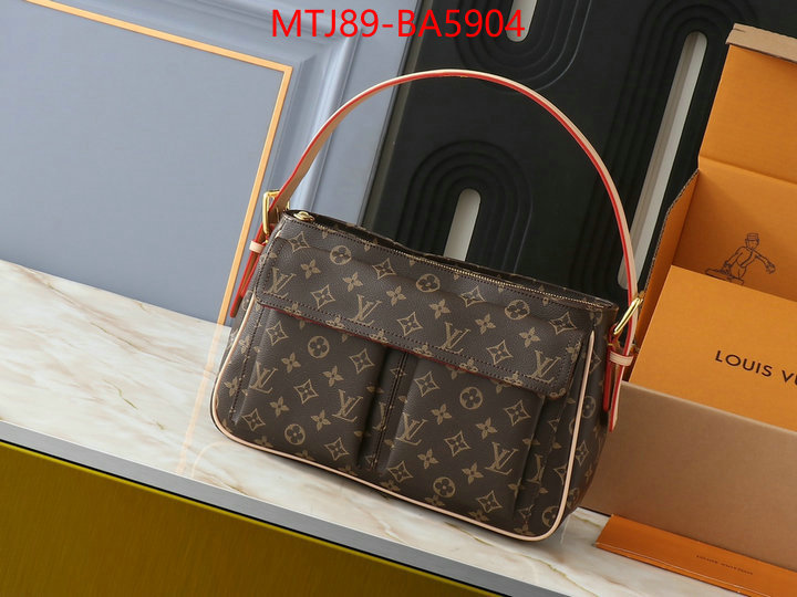 LV Bags(4A)-Handbag Collection- first top ID: BA5904 $: 89USD,