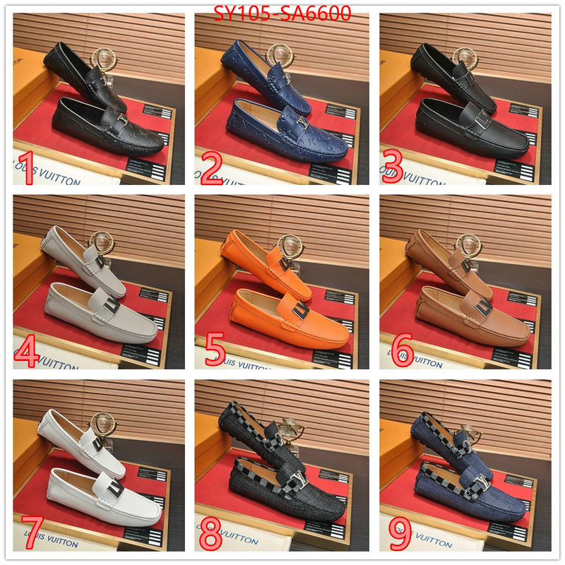 Men Shoes-LV fake aaaaa ID: SA6600 $: 105USD