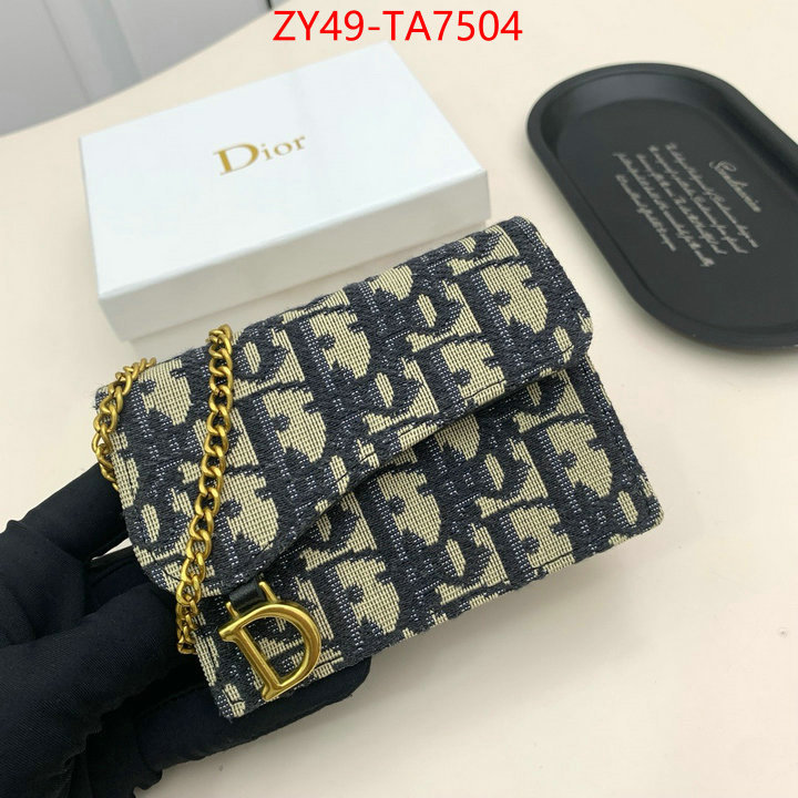 Dior Bags(4A)-Wallet- top quality designer replica ID: TA7504 $: 49USD,