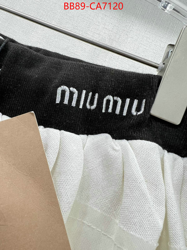 Clothing-MIU MIU shop cheap high quality 1:1 replica ID: CA7120 $: 89USD