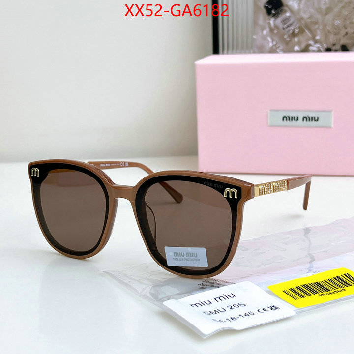 Glasses-Miu Miu sellers online ID: GA6182 $: 52USD