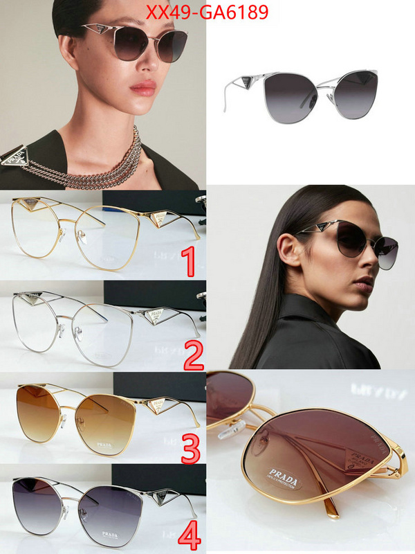 Glasses-Prada high quality ID: GA6189 $: 49USD