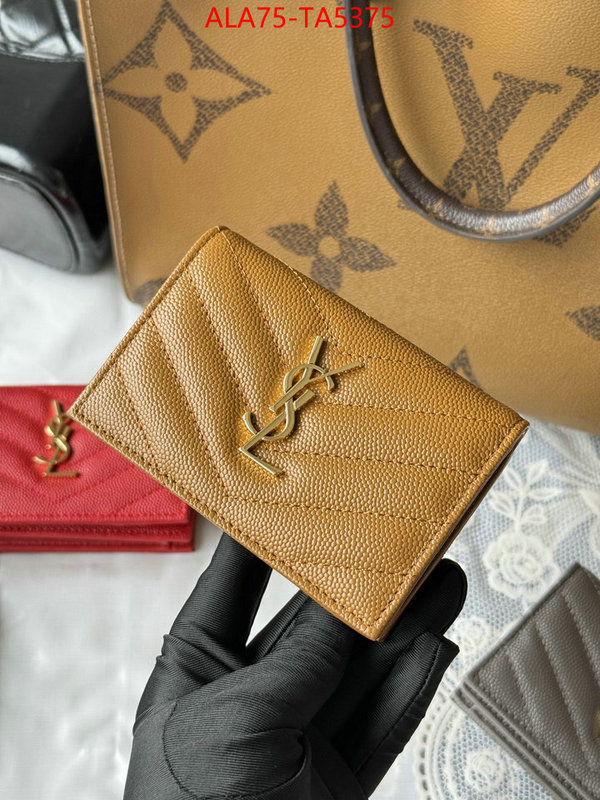 YSL Bags(TOP)-Wallet- replicas buy special ID: TA5375 $: 75USD,