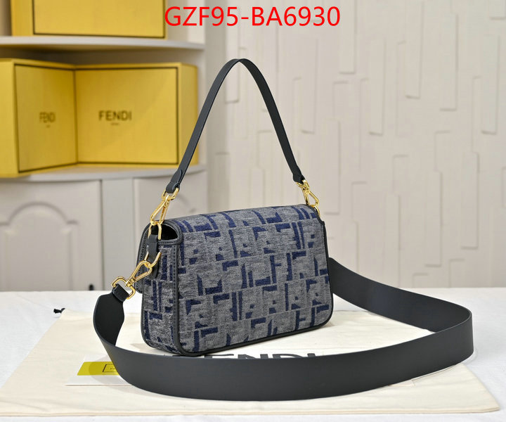 Fendi Bags(4A)-Baguette- cheap wholesale ID: BA6930 $: 95USD,