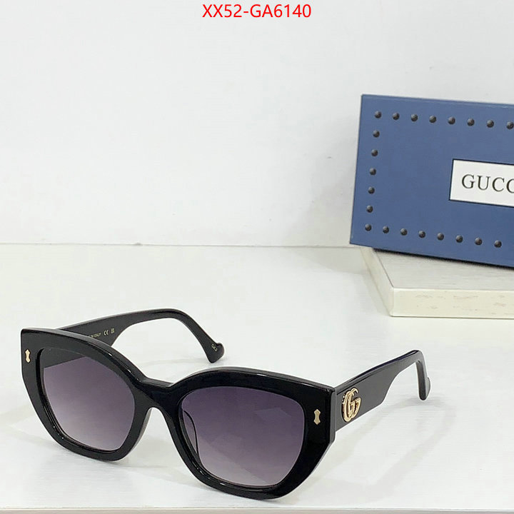 Glasses-Gucci luxury shop ID: GA6140 $: 52USD