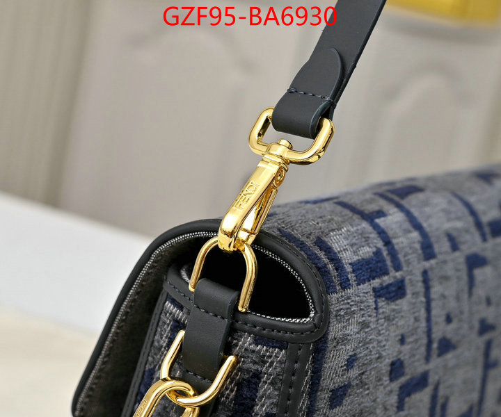 Fendi Bags(4A)-Baguette- cheap wholesale ID: BA6930 $: 95USD,