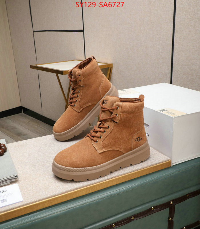 Men Shoes-UGG how to buy replica shop ID: SA6727 $: 129USD