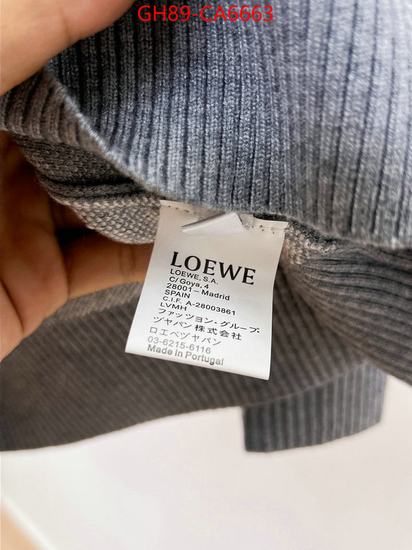 Clothing-Loewe new ID: CA6663 $: 89USD