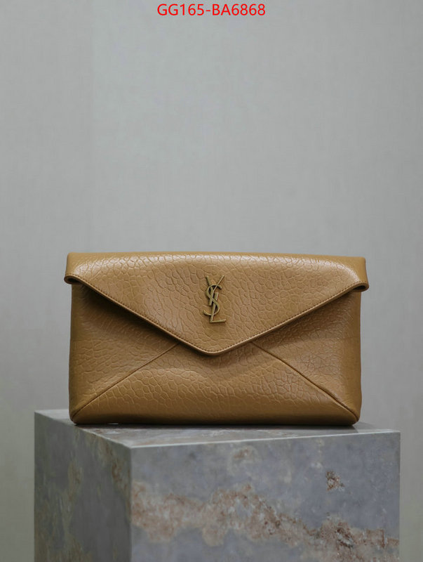 YSL Bags(TOP)-Clutch- aaaaa replica designer ID: BA6868 $: 165USD,