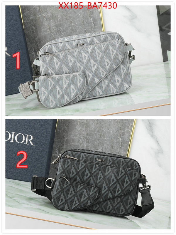 Dior Bags(TOP)-Saddle- aaaaa+ replica designer ID: BA7430 $: 185USD,