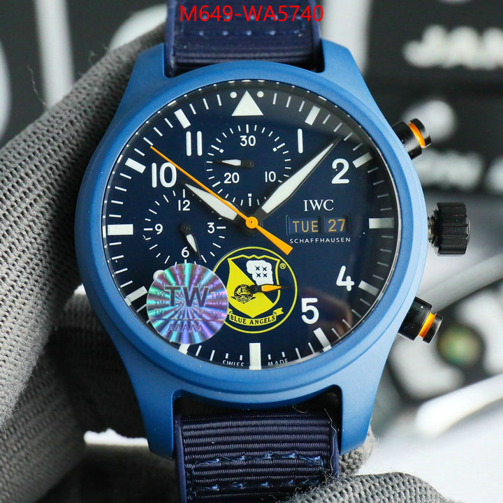 Watch(TOP)-IWC 1:1 replica wholesale ID: WA5740 $: 649USD