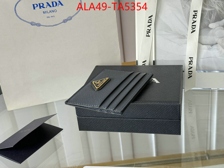 Prada Bags(TOP)-Wallet where to buy the best replica ID: TA5354 $: 49USD,