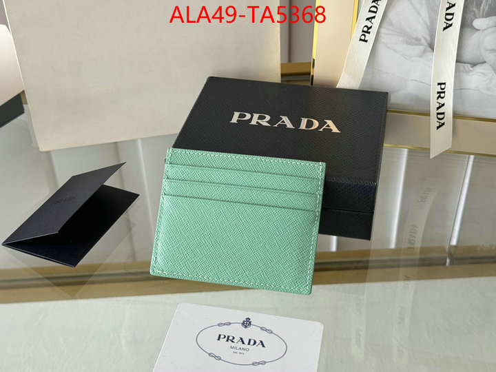 Prada Bags(TOP)-Wallet high quality replica ID: TA5368 $: 49USD,