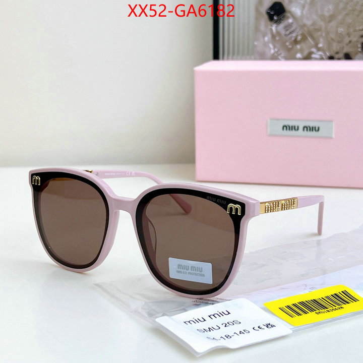 Glasses-Miu Miu sellers online ID: GA6182 $: 52USD