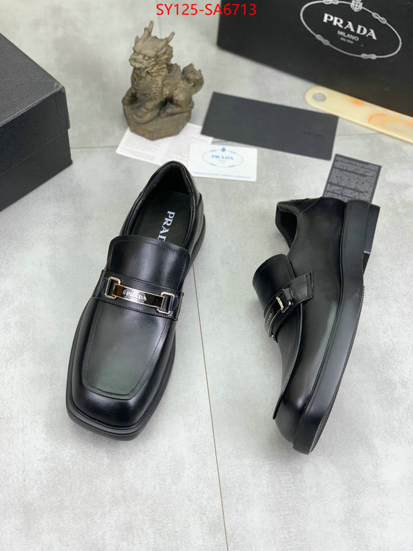 Men shoes-Prada what are the best replica ID: SA6713 $: 125USD