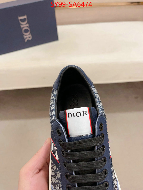 Men shoes-Dior we provide top cheap aaaaa ID: SA6474 $: 99USD