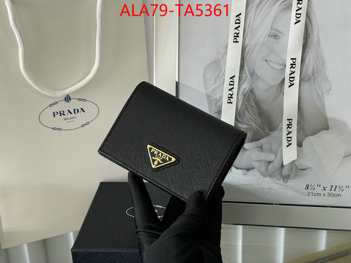 Prada Bags(TOP)-Wallet is it illegal to buy dupe ID: TA5361 $: 79USD,