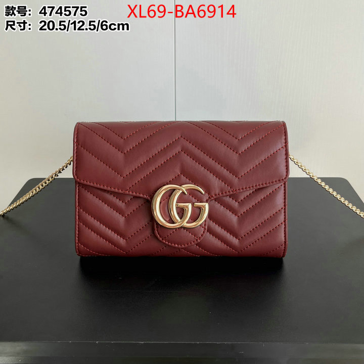 Gucci Bags(4A)-Marmont flawless ID: BA6914 $: 69USD,