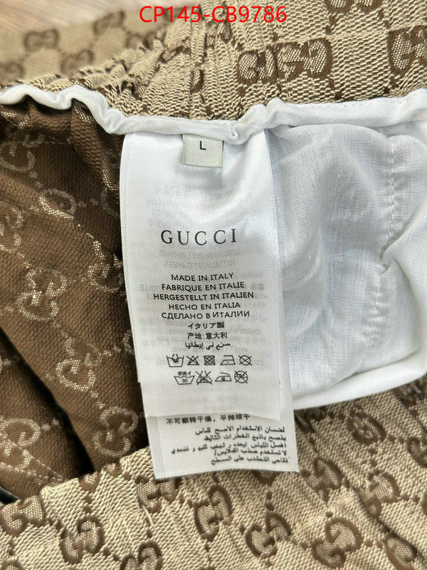 Clothing-Gucci cheap replica ID: CB9786