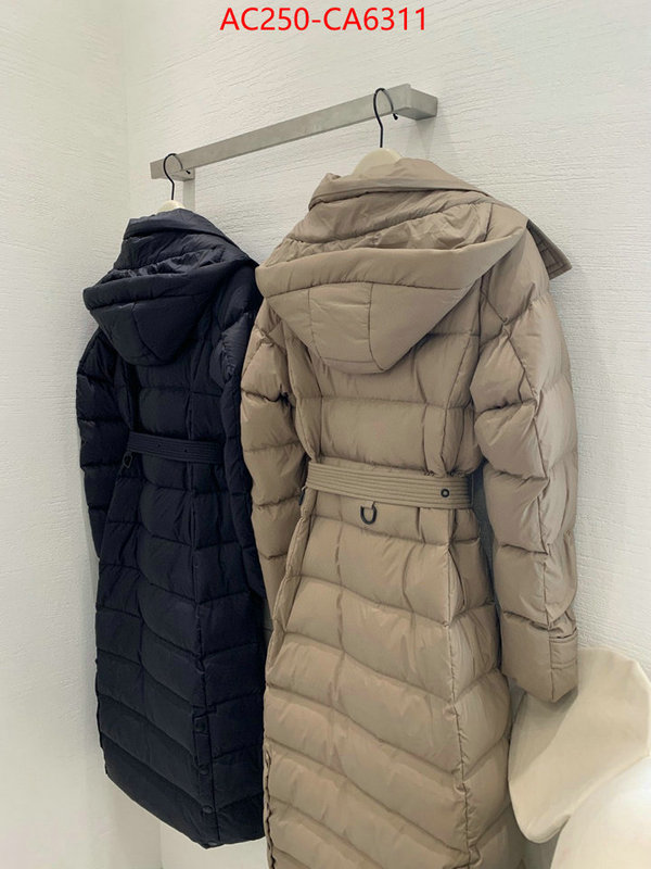 Down jacket Women-Burberry outlet 1:1 replica ID: CA6311 $: 250USD