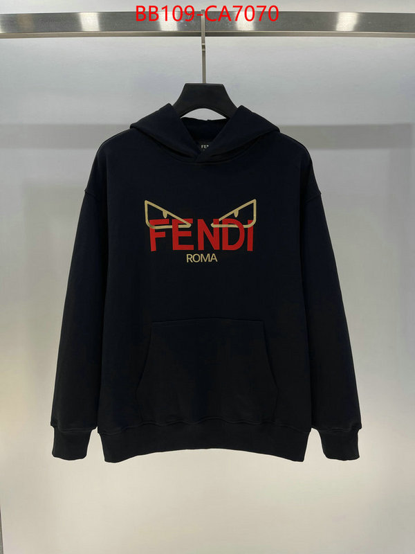 Clothing-Fendi online sales ID: CA7070 $: 109USD