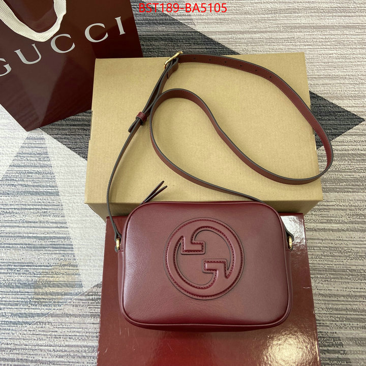 Gucci Bags(TOP)-Crossbody- replica ID: BA5105 $: 189USD,