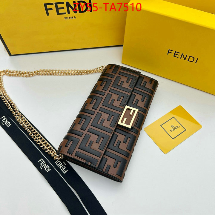 Fendi Bags(4A)-Wallet- buy high-quality fake ID: TA7510 $: 55USD,