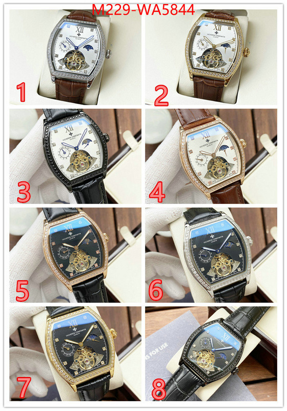 Watch(TOP)-Vacheron Constantin designer fake ID: WA5844 $: 229USD