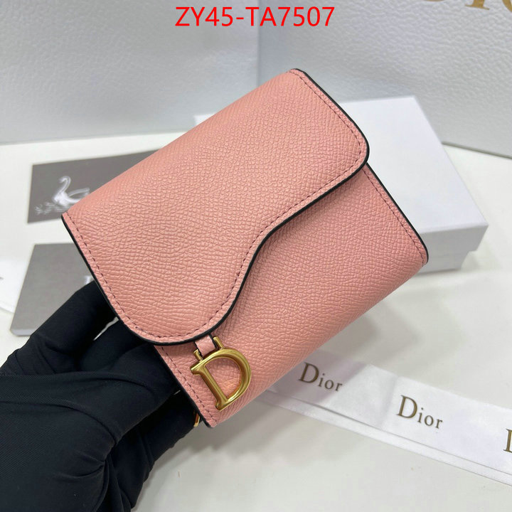 Dior Bags(4A)-Wallet- is it illegal to buy dupe ID: TA7507 $: 45USD,