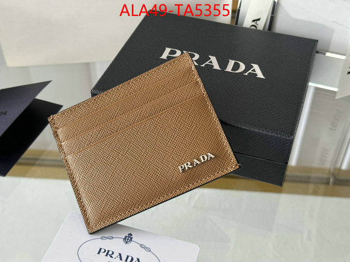 Prada Bags(TOP)-Wallet top brands like ID: TA5355 $: 49USD,