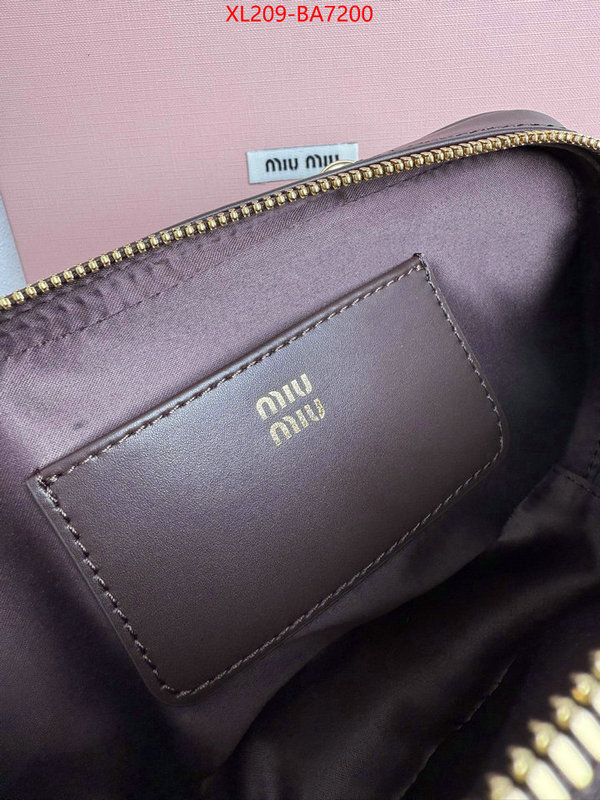 Miu Miu Bags(TOP)-Crossbody- best capucines replica ID: BA7200 $: 209USD,