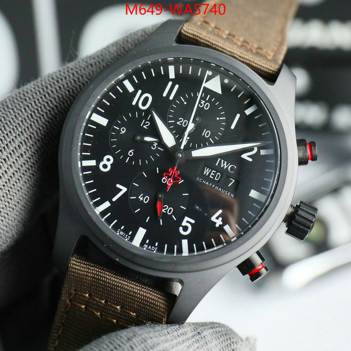 Watch(TOP)-IWC 1:1 replica wholesale ID: WA5740 $: 649USD