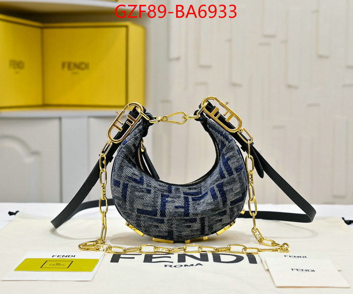 Fendi Bags(4A)-Graphy-Cookie- 7 star quality designer replica ID: BA6933 $: 89USD,