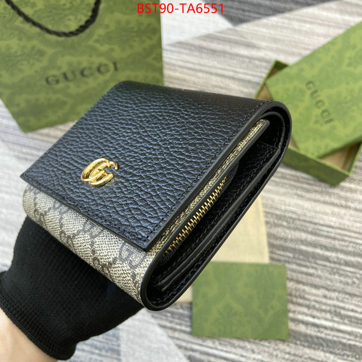 Gucci Bags(TOP)-Wallet- replica 1:1 high quality ID: TA6551 $: 90USD,