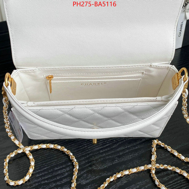 Chanel Bags(TOP)-Crossbody- what are the best replica ID: BA5116 $: 275USD,