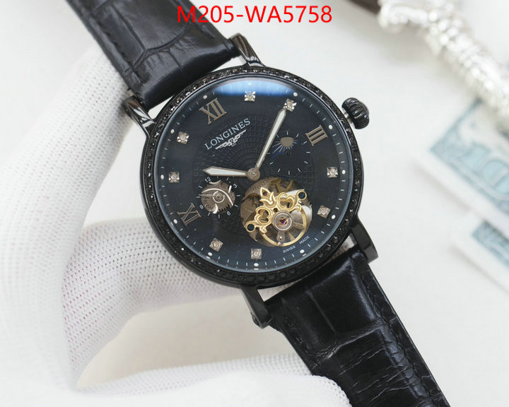 Watch(TOP)-Longines 1:1 clone ID: WA5758 $: 205USD