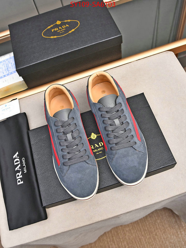 Men shoes-Prada quality replica ID: SA6703 $: 109USD