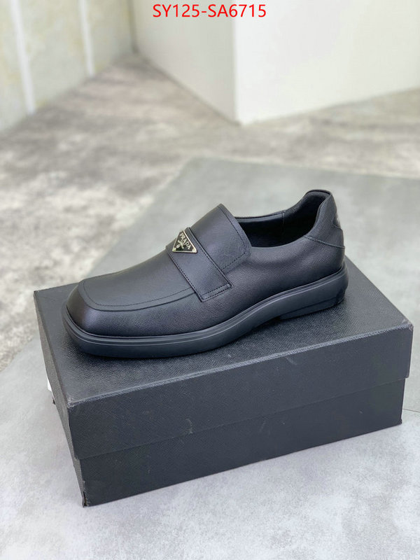 Men shoes-Prada aaaaa+ replica ID: SA6715 $: 125USD